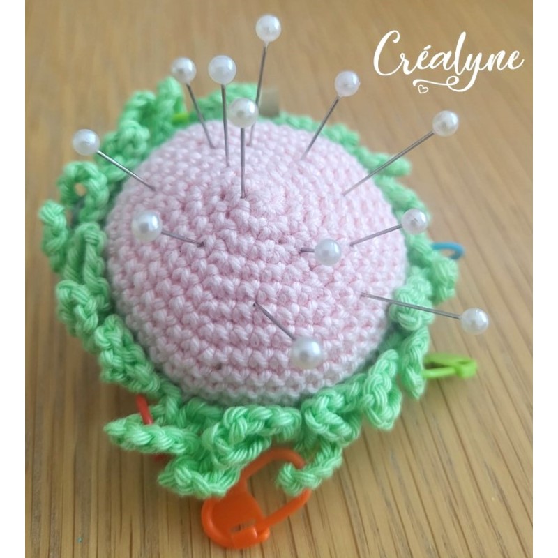 Epingles têtes rondes blanches