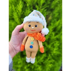 bonhomme de pain d'épice au crochet