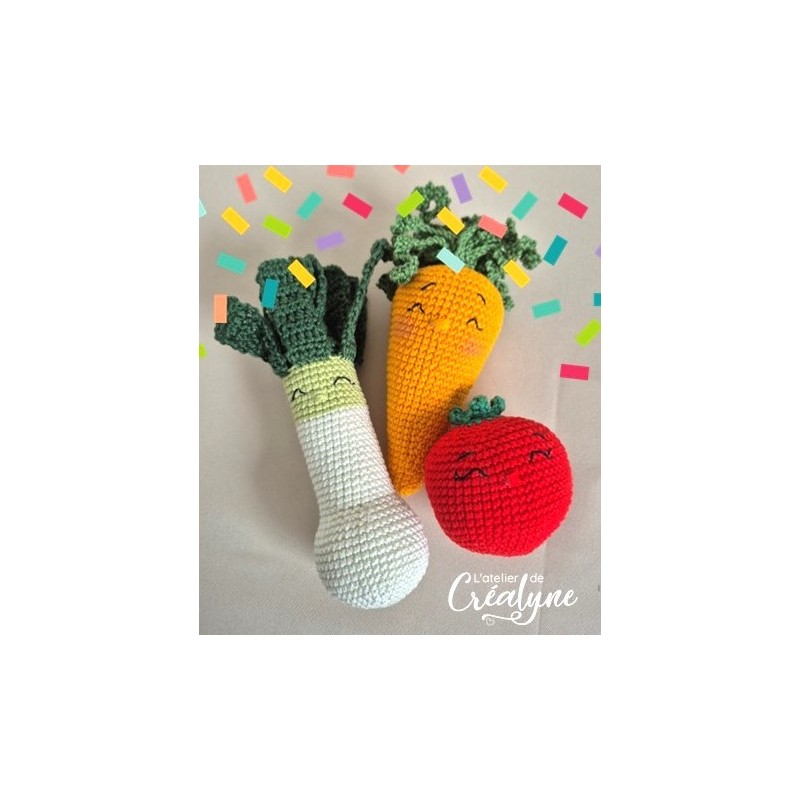 Tutoriel La Carotte - "Les tendres légumes"