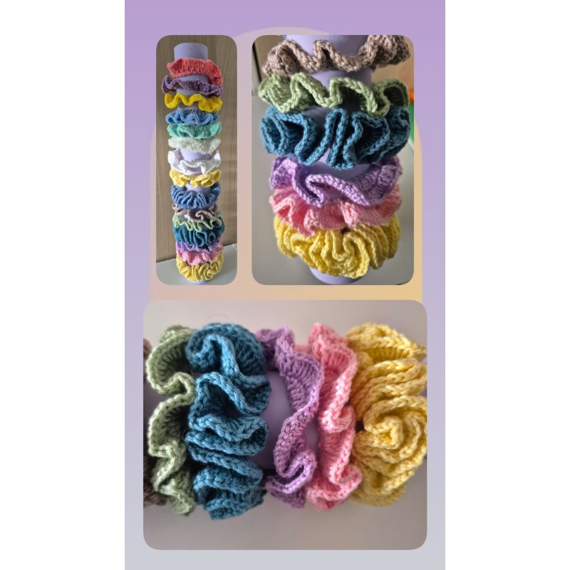 chouchou au crochet chouchou au crochet
