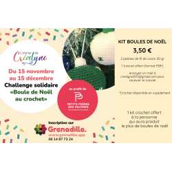 Kit challenge boule de Noël