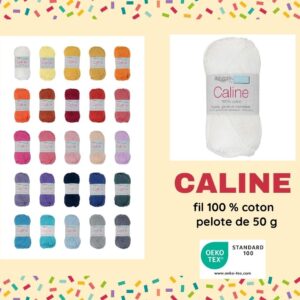 Pelote coton - Caline - 50g