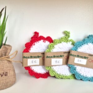 Écocrochet - Disque démaquillant visage et yeux