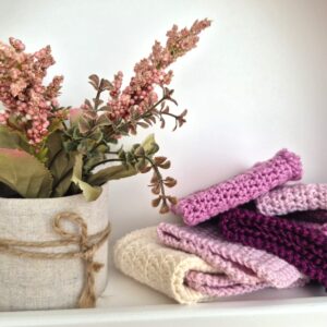 Écocrochet - Le Carré nettoyant visage et main