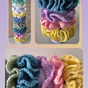 Les accessoires - Chouchou au crochet - fait main