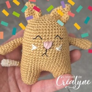tutoriel - collection "Les Câlinoux" - Le Chat