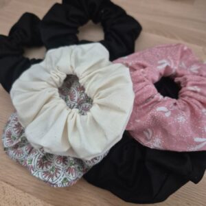 Chouchou en tissu grande taille