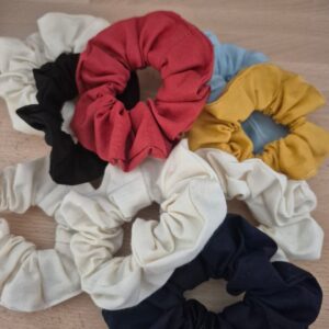 Chouchou en tissu taille moyenne